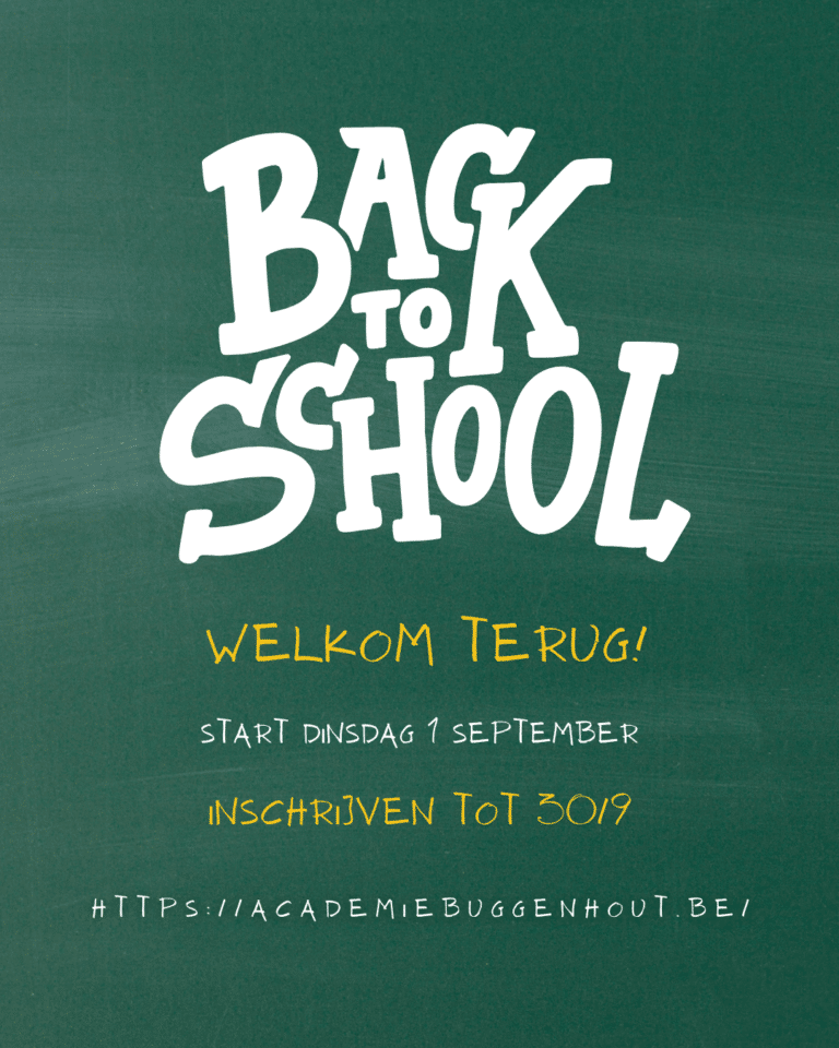 Start van het nieuwe schooljaar